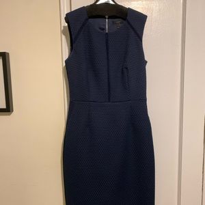 J. Crew size 2 navy dress